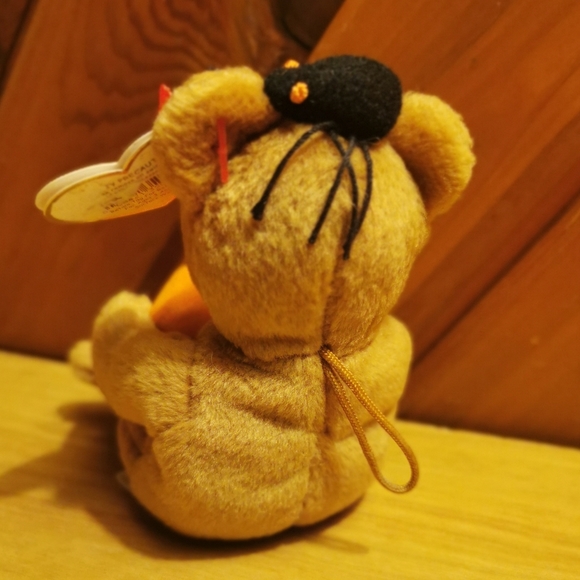 Ty Halloweenie “Hocus” Teenie Beanie Baby - Picture 2 of 4